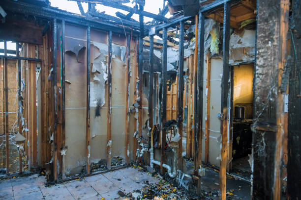 Professional Soot Cleanup technician working in Pitman, NJ